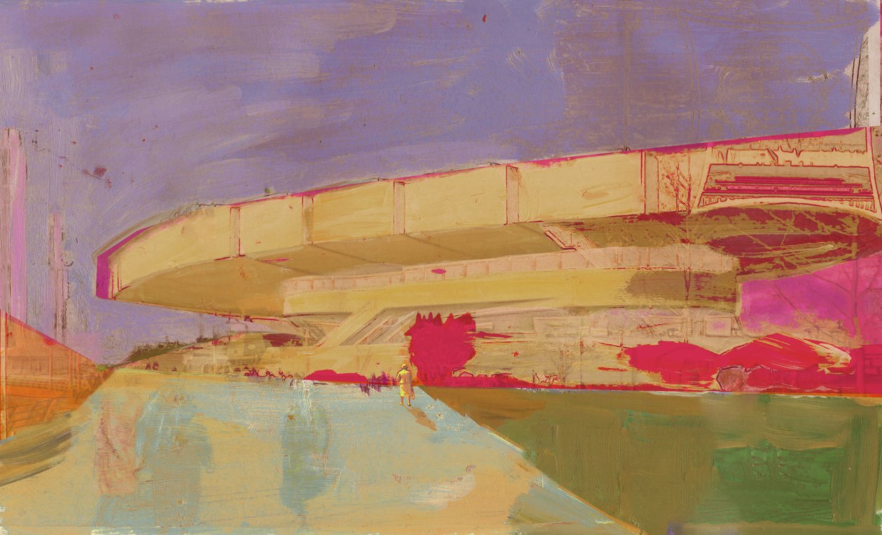 Telefoonpaviljoen, 2016 door David McConochie