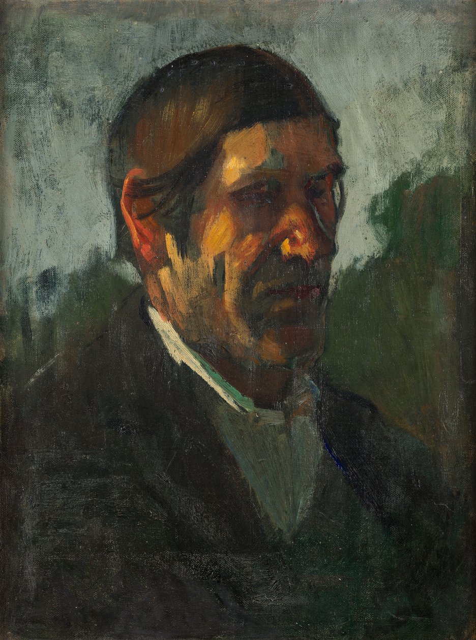 Mannelijk portret door David Mosé