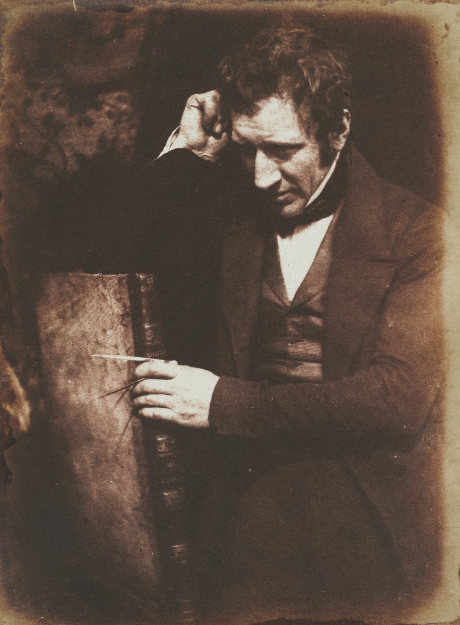 James Nasmyth 1808-1890 door David Octavius Hill