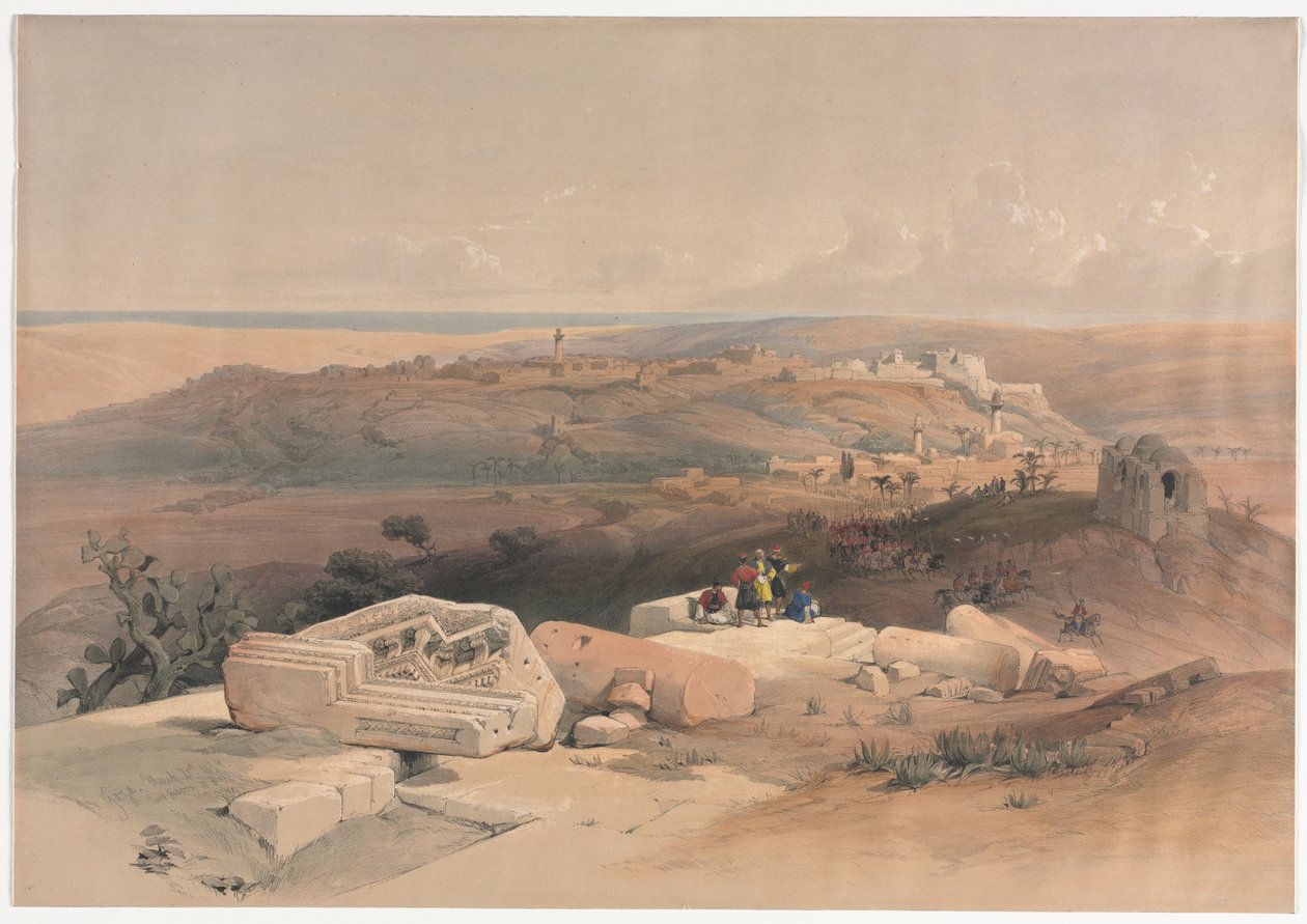 Gaza door David Roberts