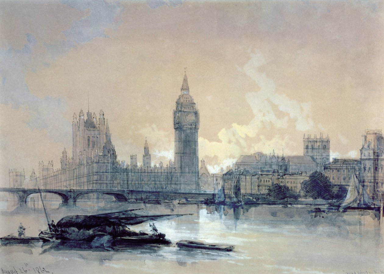 Het Parlement door David Roberts