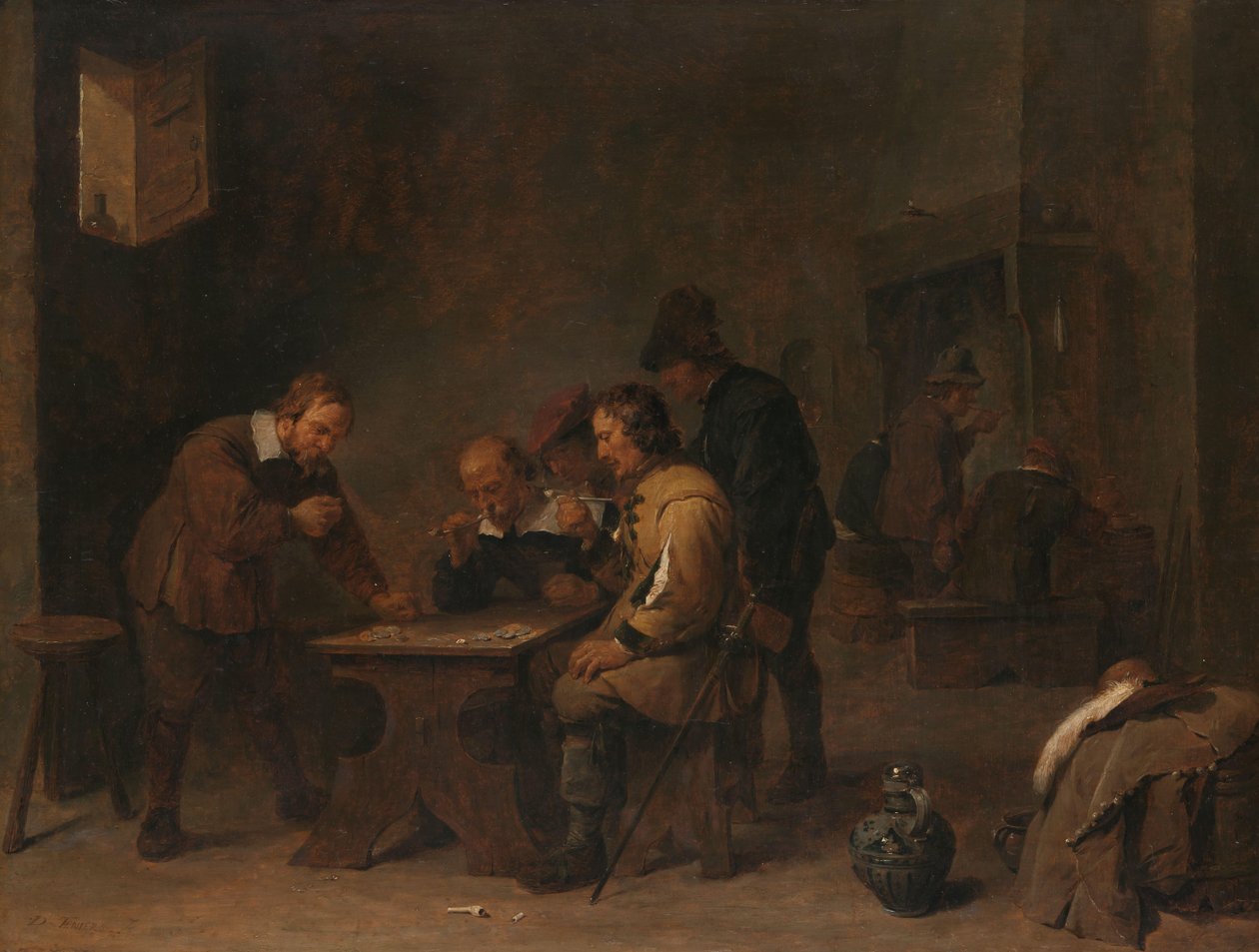 De gokkers door David Teniers (II)