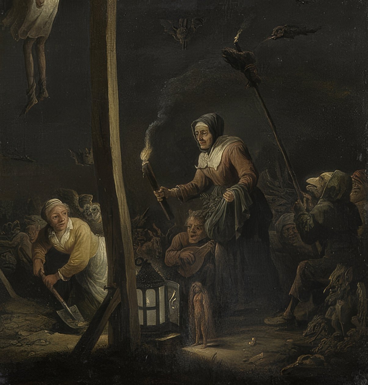 Heksen scène door David Teniers the Elder
