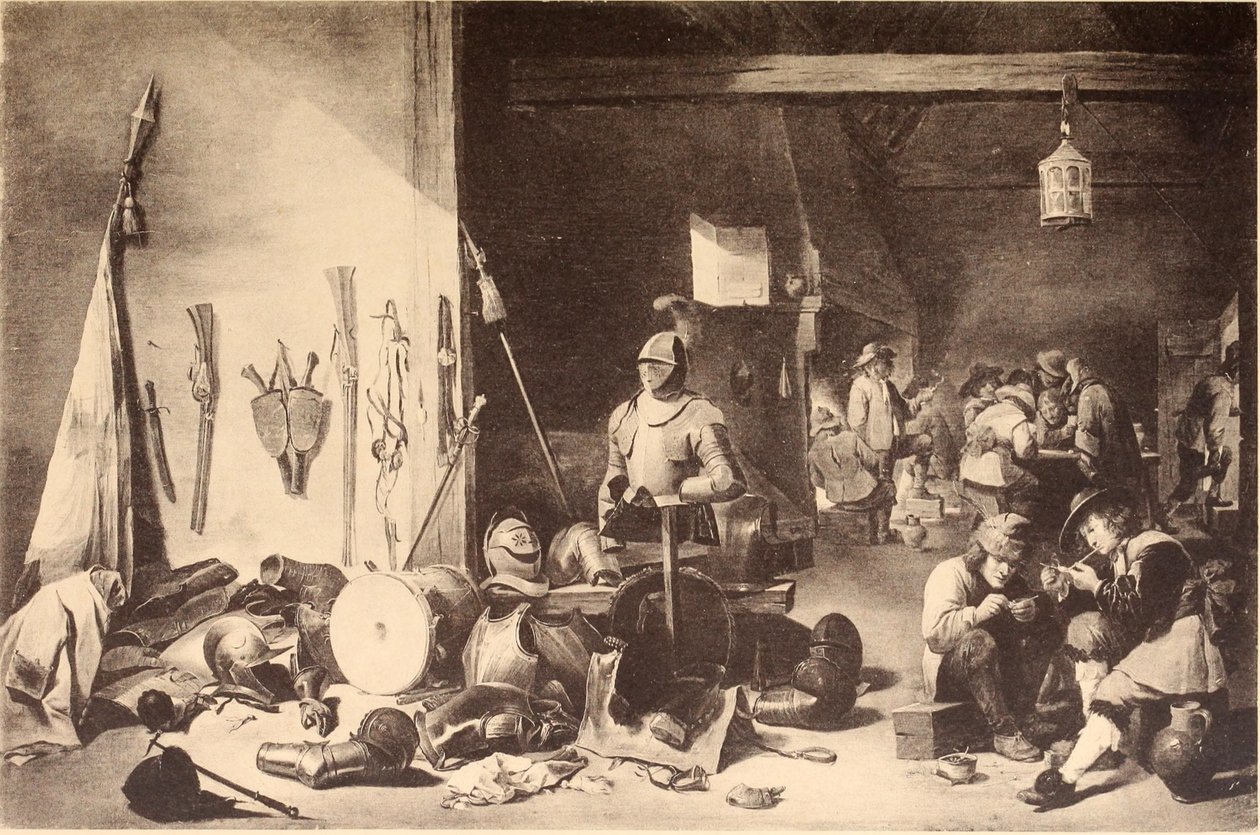 Guardroom door David Teniers the Younger