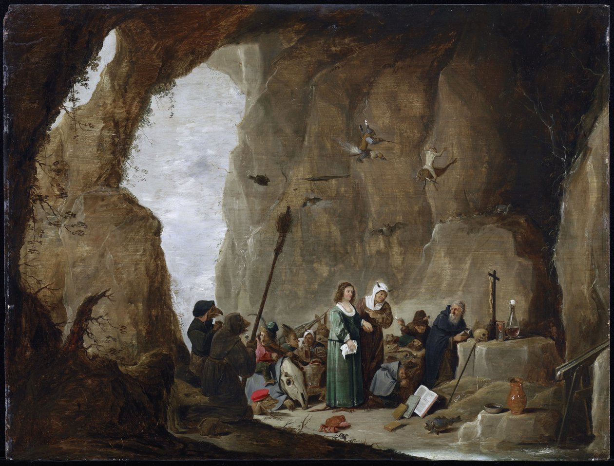 De verleiding van Sint Antonius door David Teniers the Younger