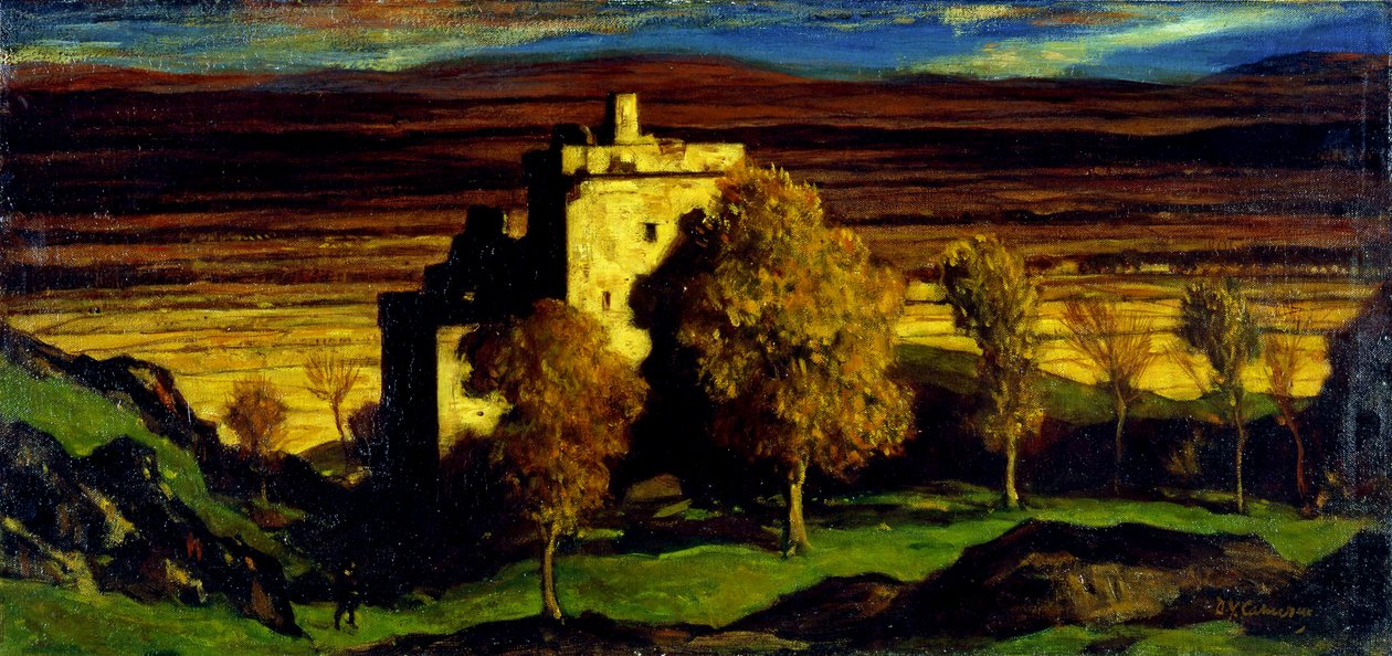 Kasteel Campbell door David Young Cameron