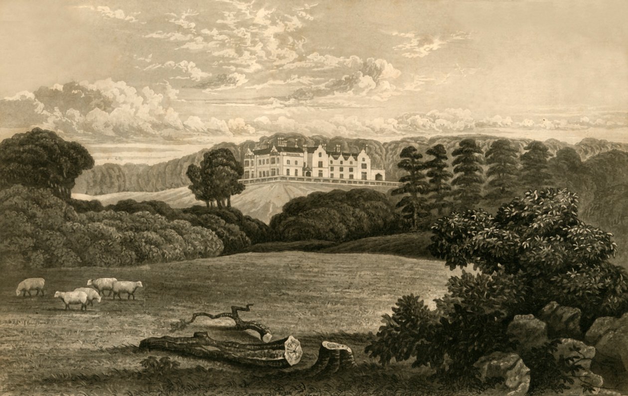 Warnham Court, 1835 door Dean Wolstenholme