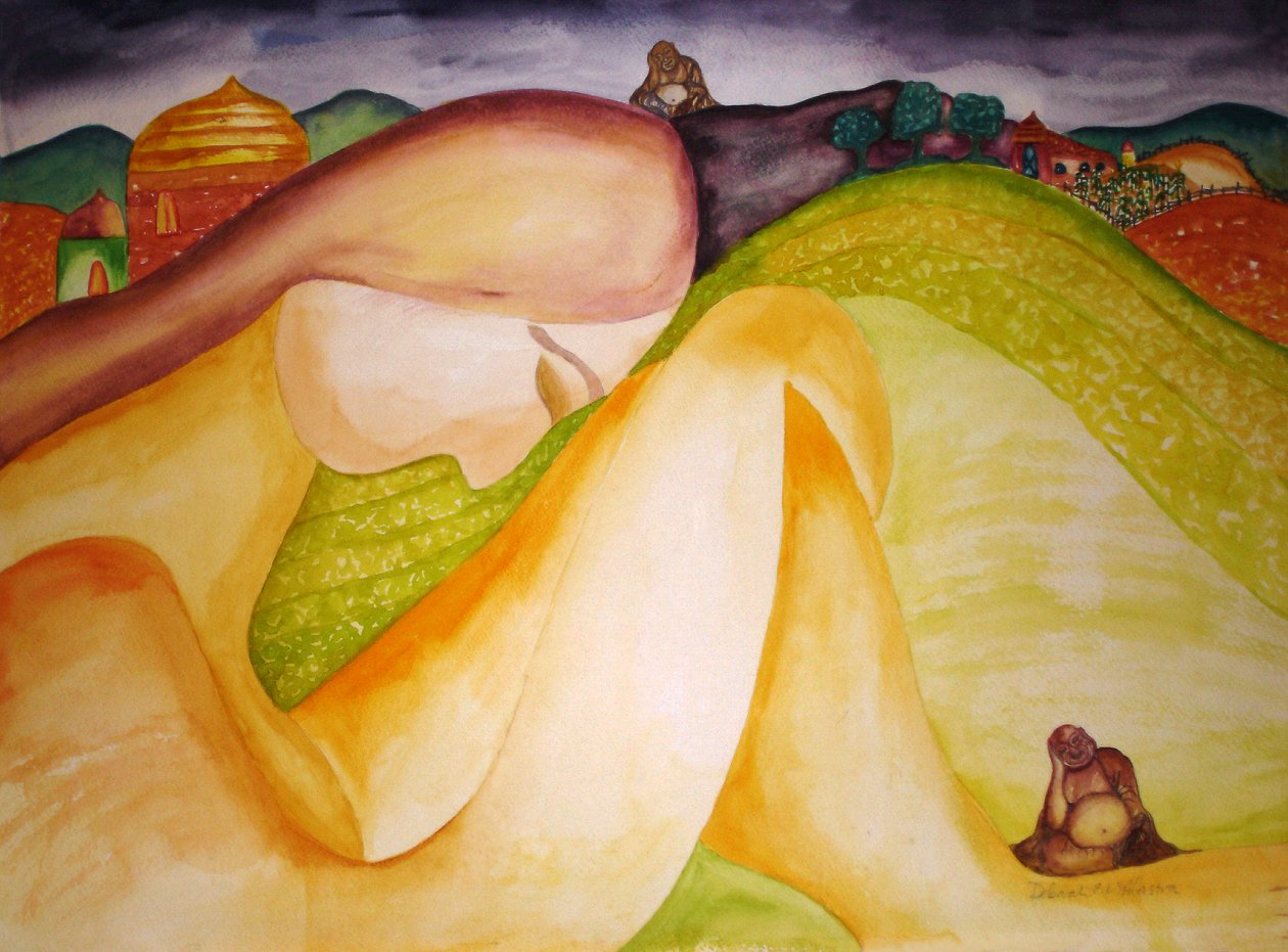 Boeddha Hills door Deborah Eve Alastra