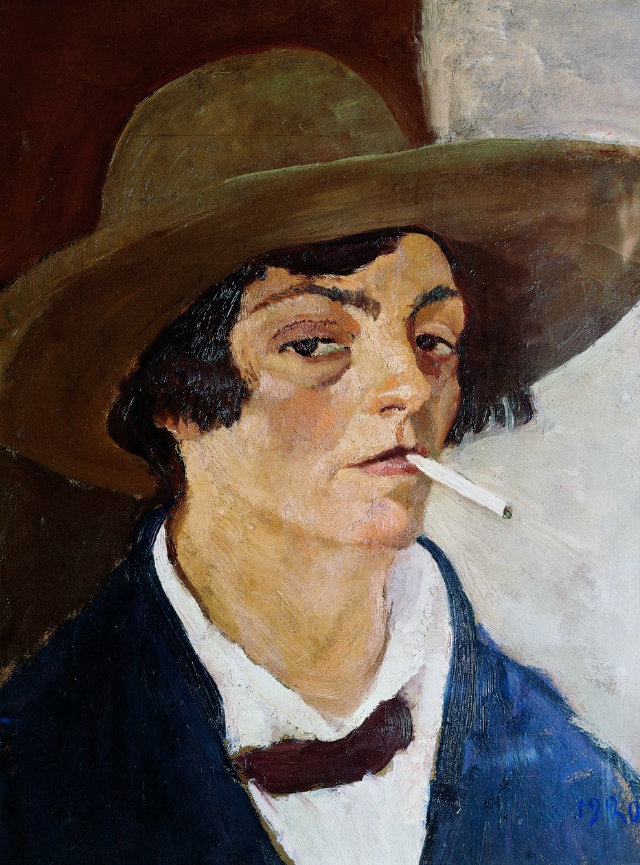 Zelfportret door Deiva DeAngelis