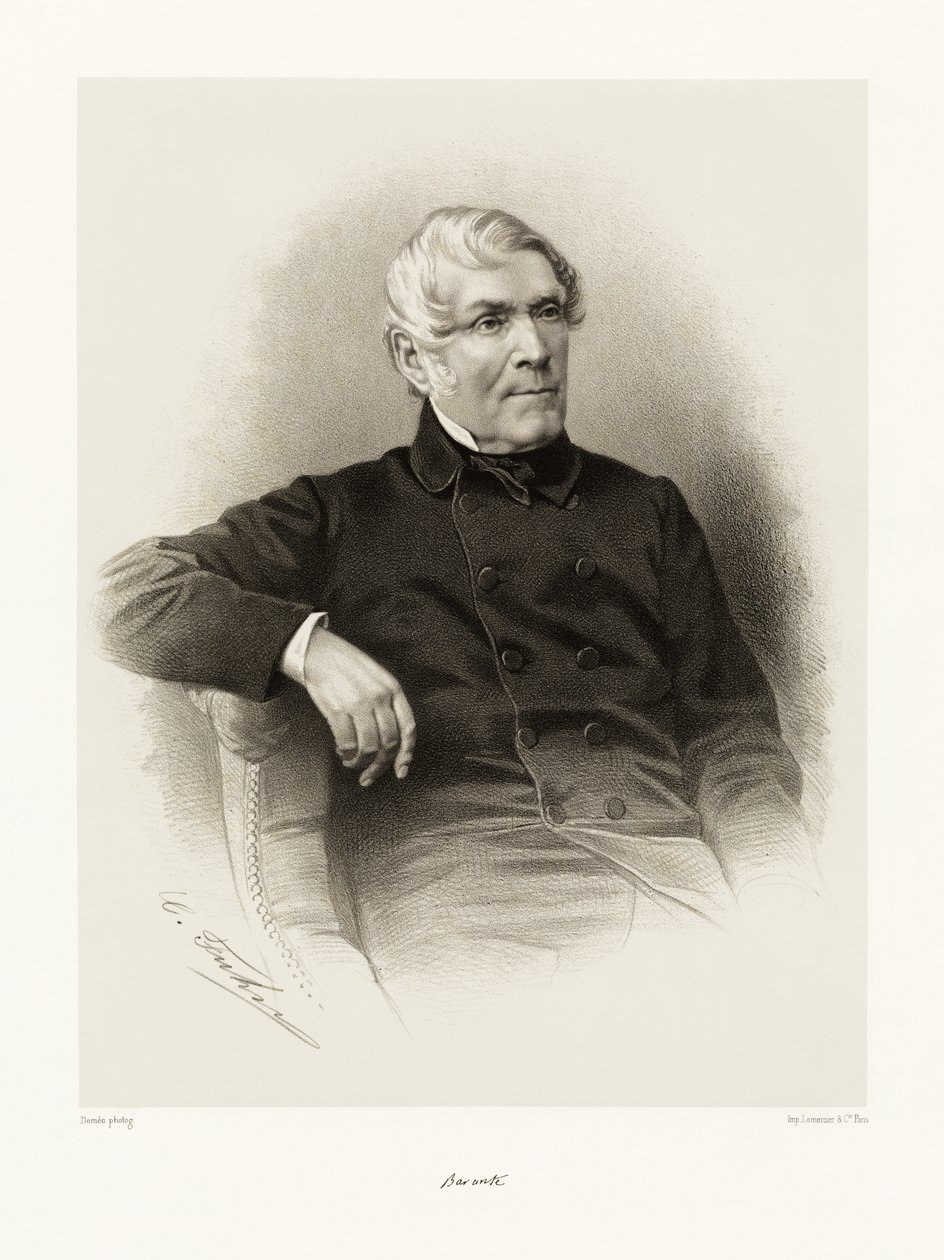 Amable Guillaume Prosper Brugière, baron de Barante door Demee
