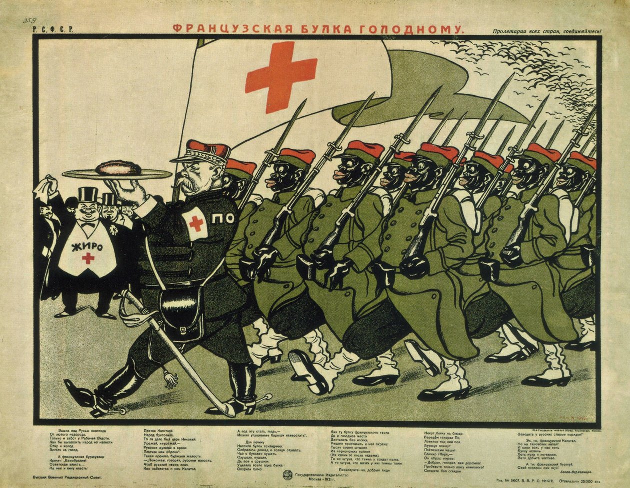 Frans brood voor de hongerigen, 1921 door Deni