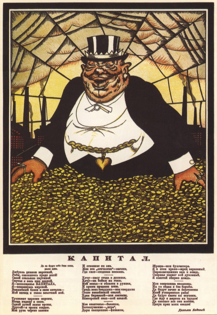 De kapitaal Poster, 1920 door Deni