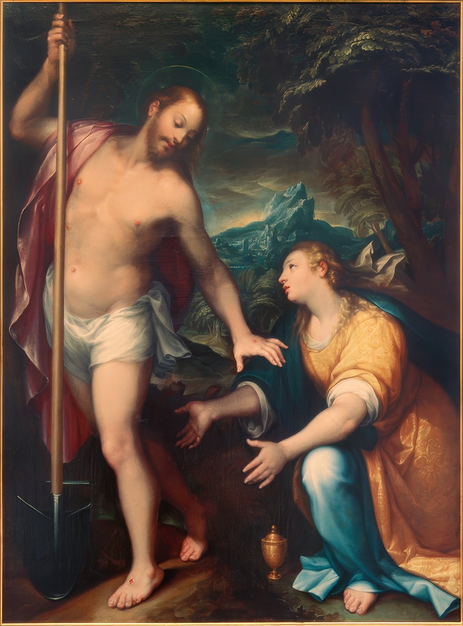 Noli me tangere door Denys Calvaert