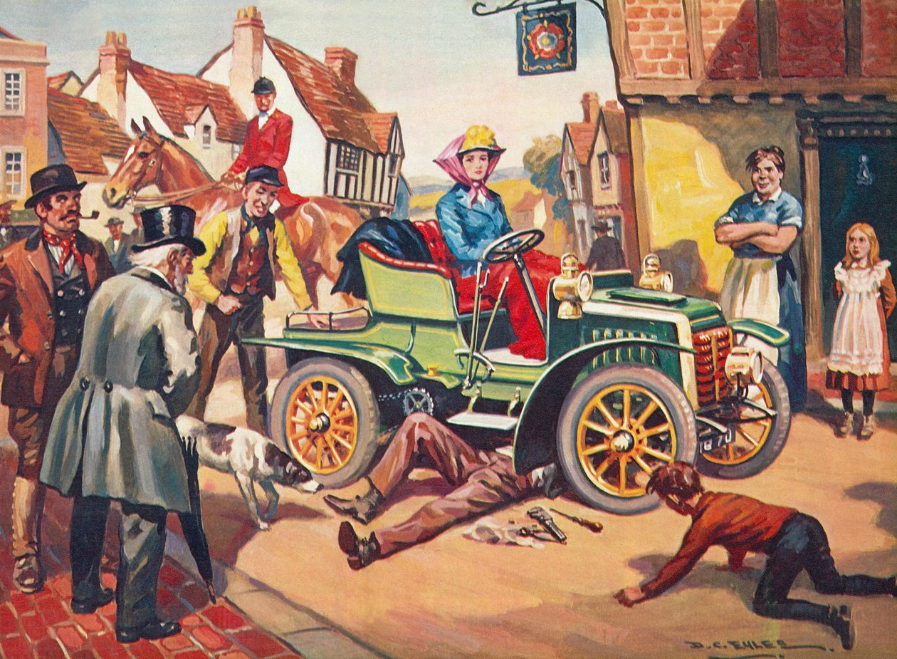 Autotocht door Derek Charles Eyles