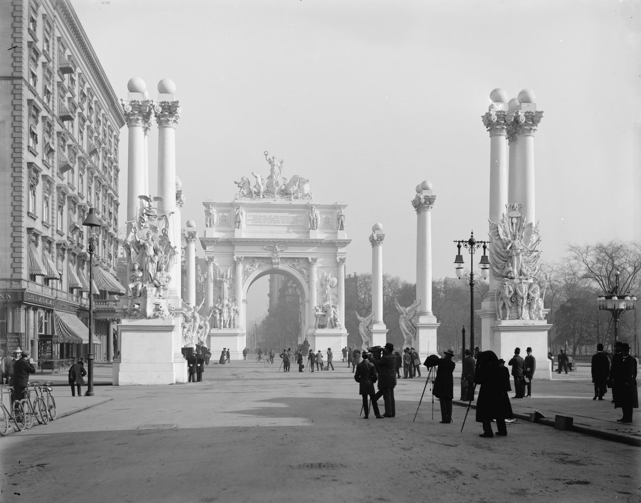 Dewey Arch, New York, N.Y., c.1899-1901 door Detroit Publishing Co.