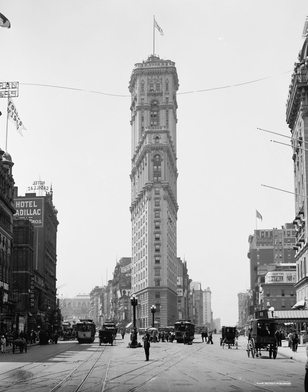 Times Building, New York, N.Y., c.1908 door Detroit Publishing Co.