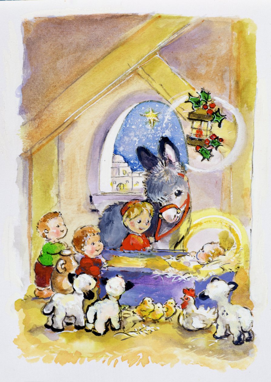 Weg in een Kribbe, 1996 door Diane Matthes