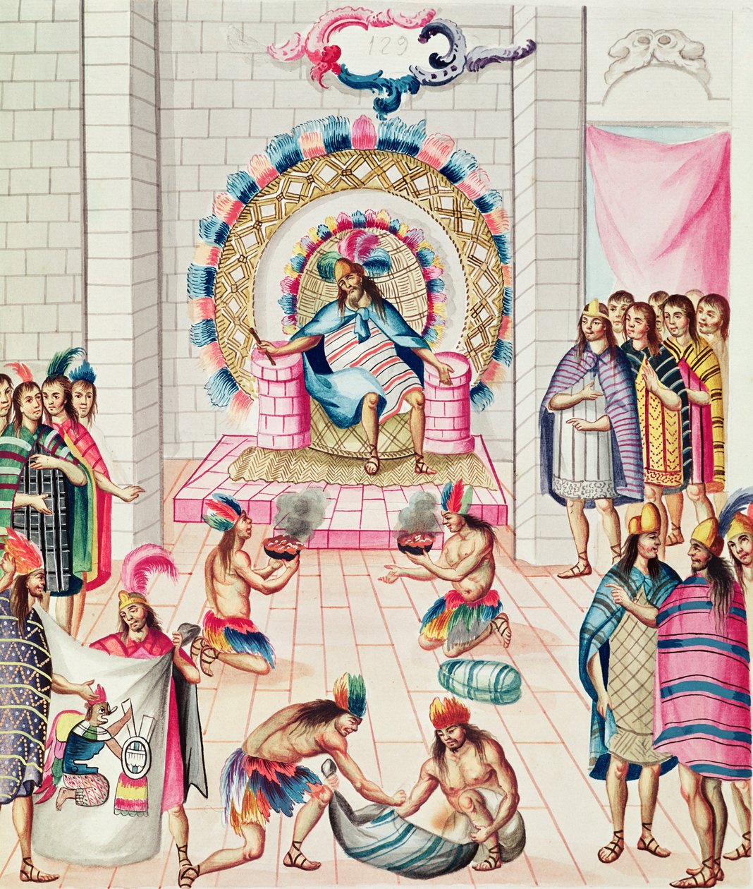 Tome 3 fol.129, Offers aan de Koning, uit 
