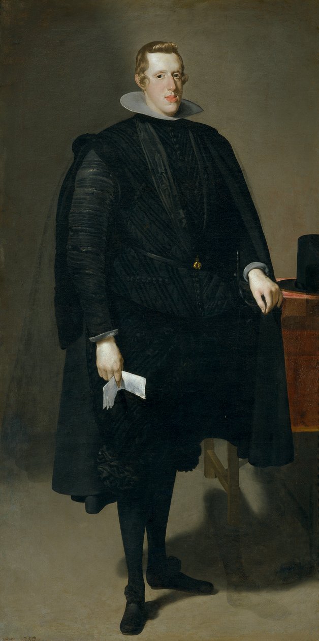 Filips IV, koning van Spanje door Diego Velázquez