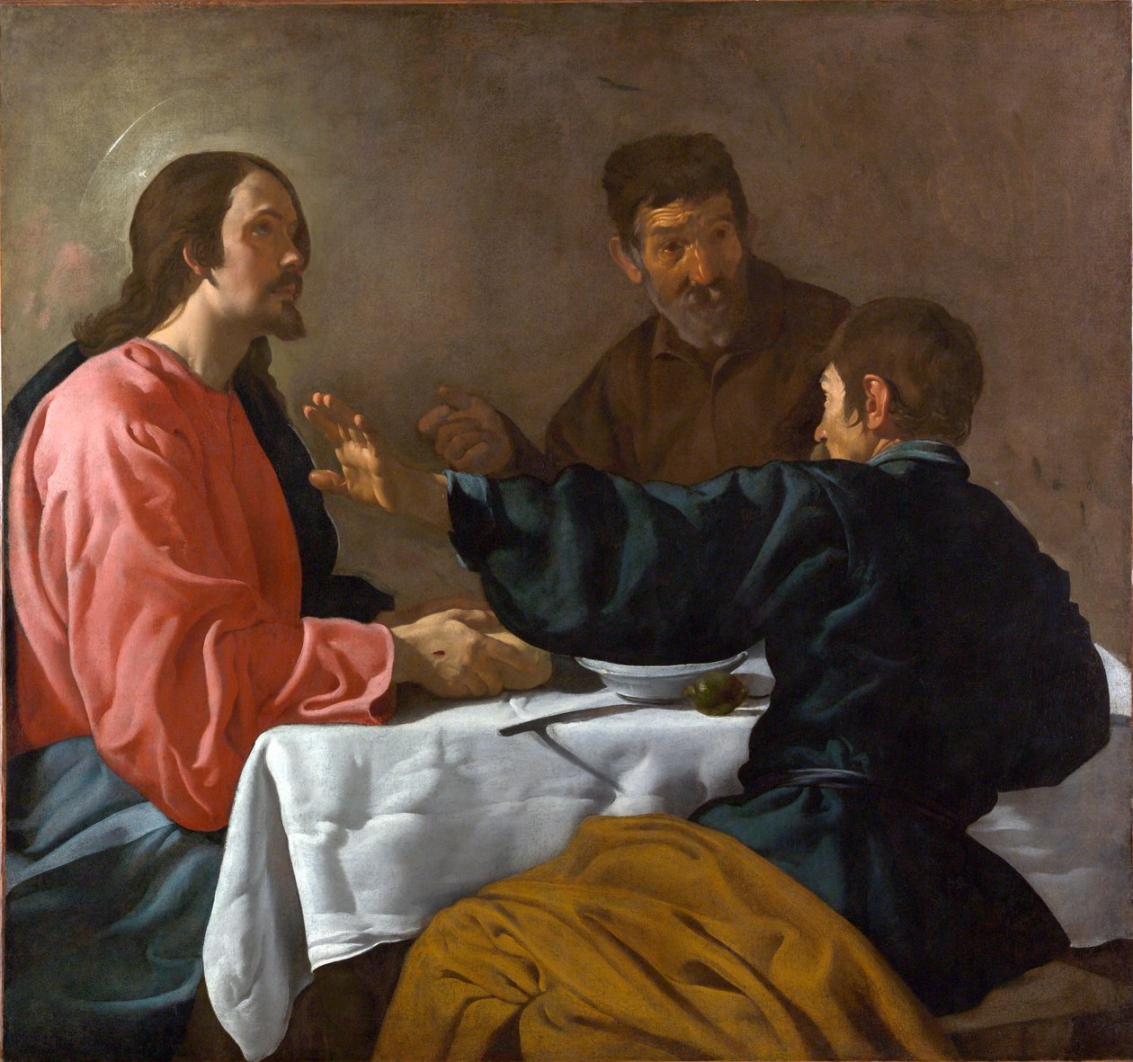 Het avondmaal van Emmaüs door Diego Velázquez