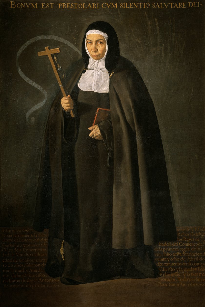 Moeder Jerónima de la Fuente door Diego Velázquez