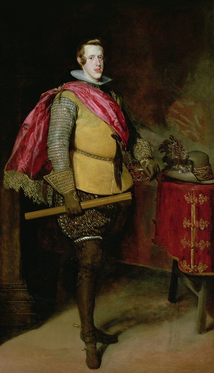 Portret van Filips IV (1605-65) van Spanje door Diego Velázquez