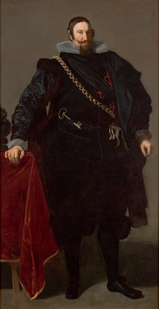 Portret van de Graaf-Hertog van Olivares door Diego Velázquez