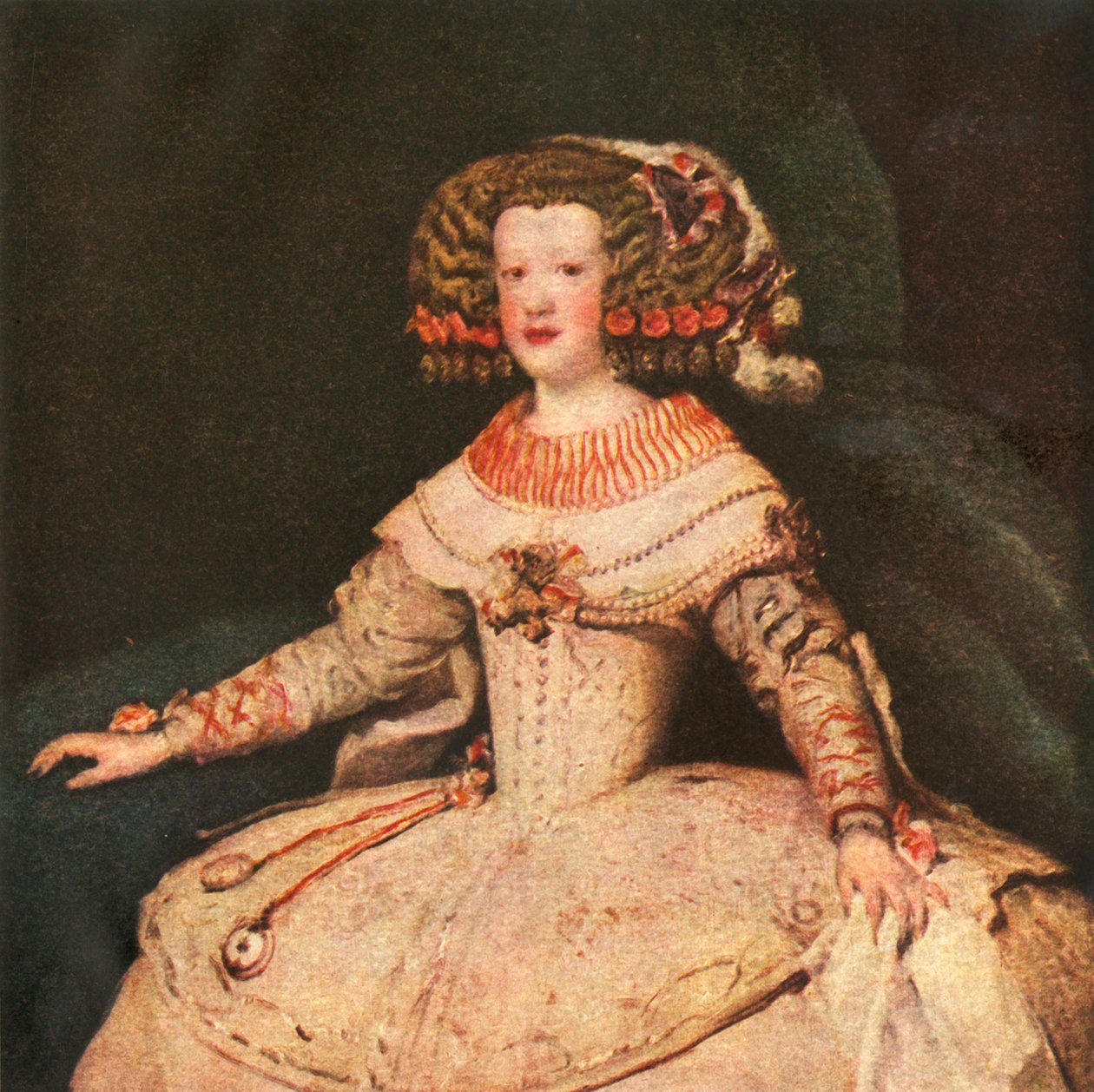 De Infanta Maria Teresa door Diego Velázquez