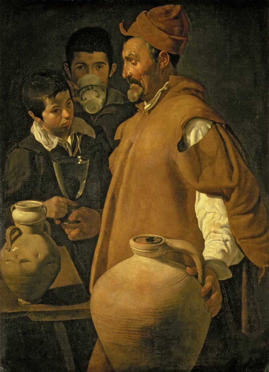 De waterverkoper van Sevilla, ca. 1620 door Diego Velázquez