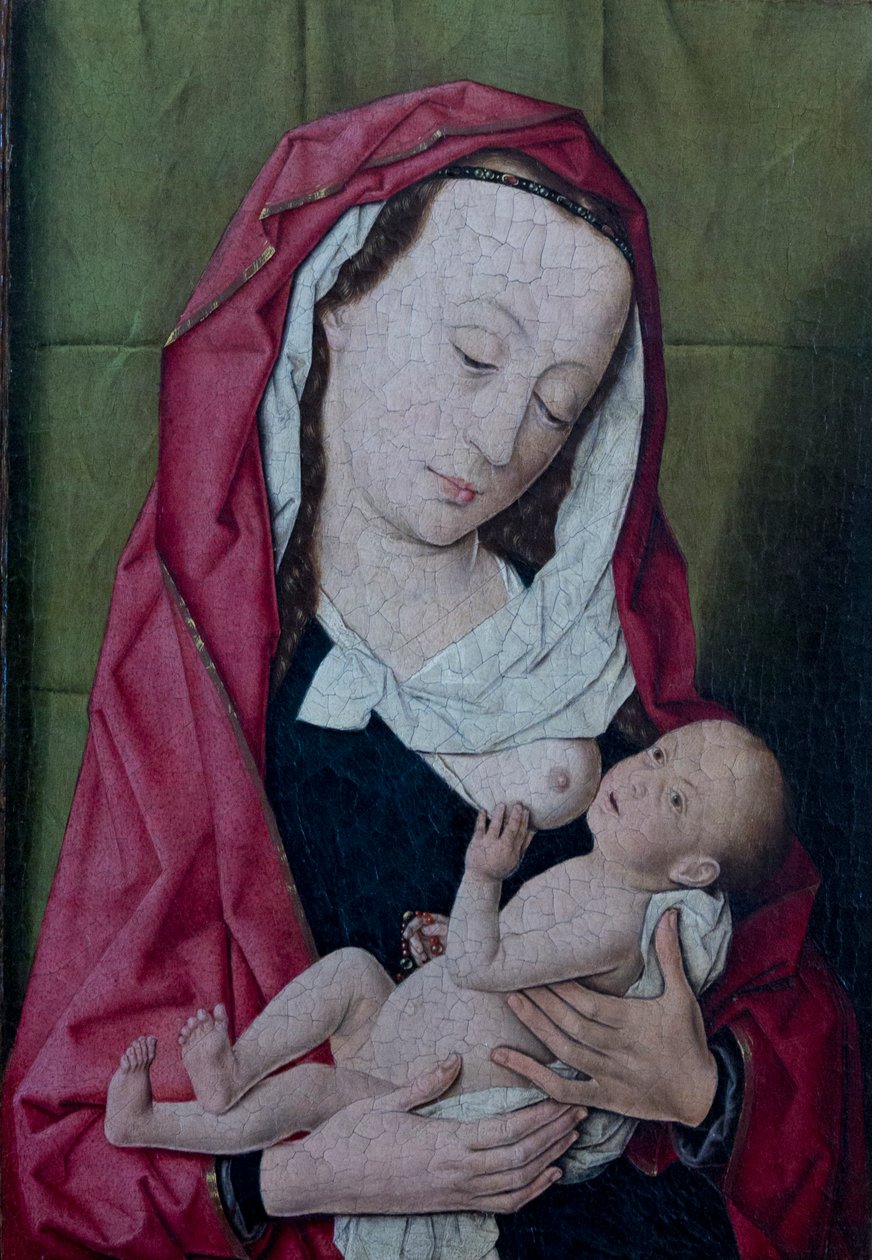 Madonna met kind door Dieric Bouts