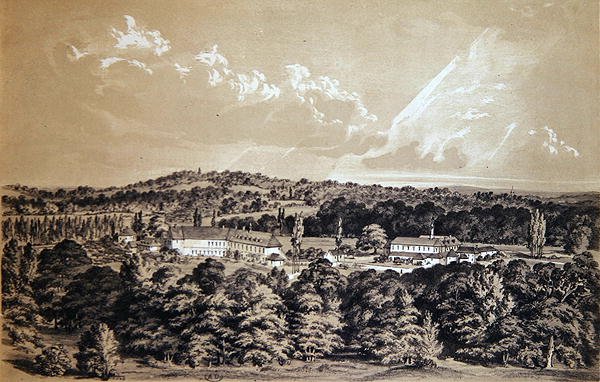 La Grande Trappe, c.1860 door Dieudonne Auguste (after) Lancelot
