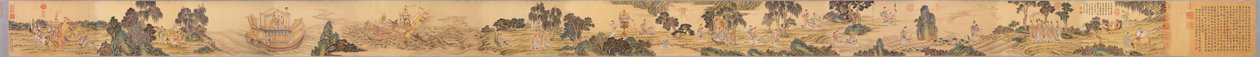 Nimf van de Luo-rivier (洛神图) door Ding Guanpeng