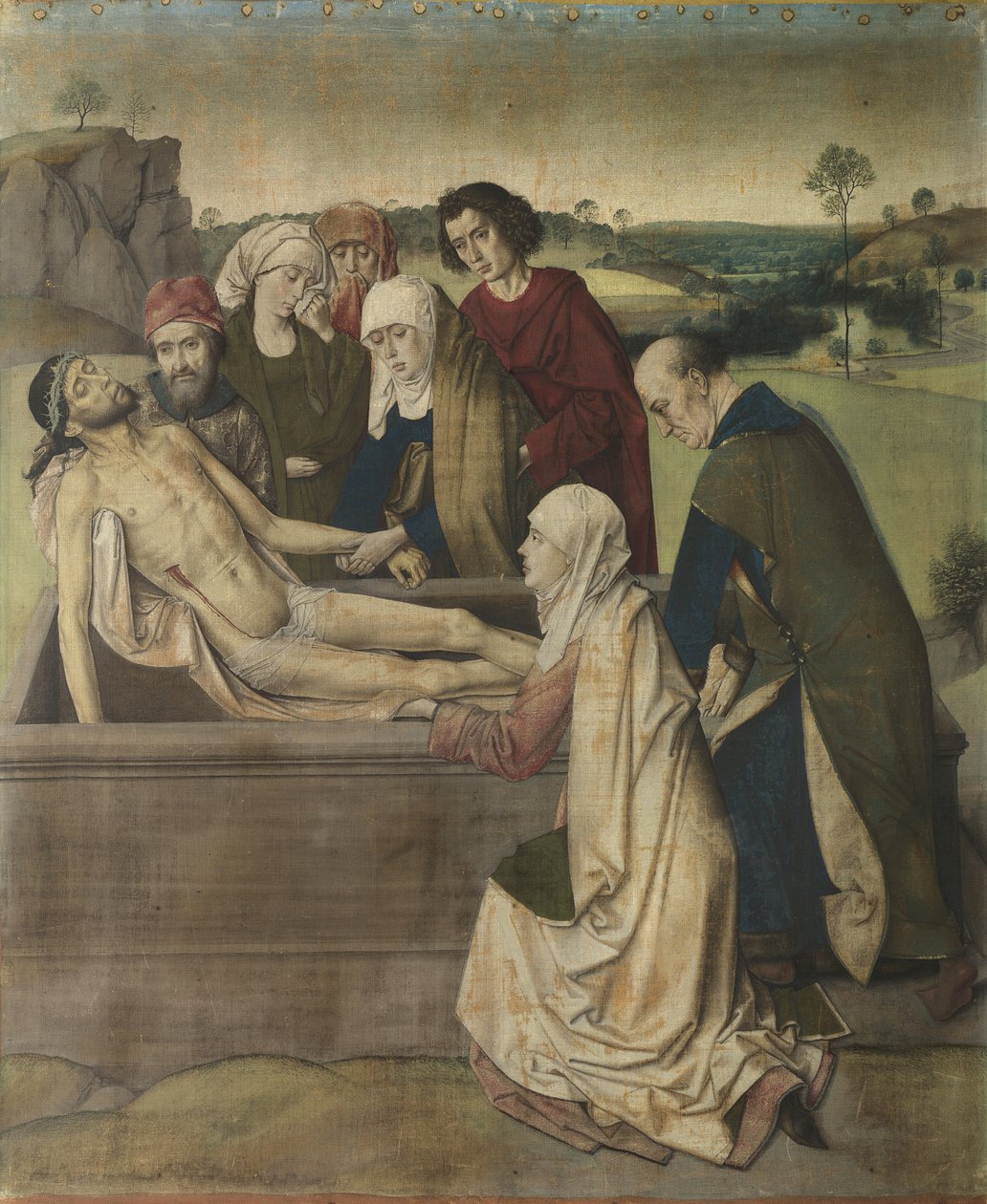 Graflegging, ca. 1450-60 door Dirck Bouts