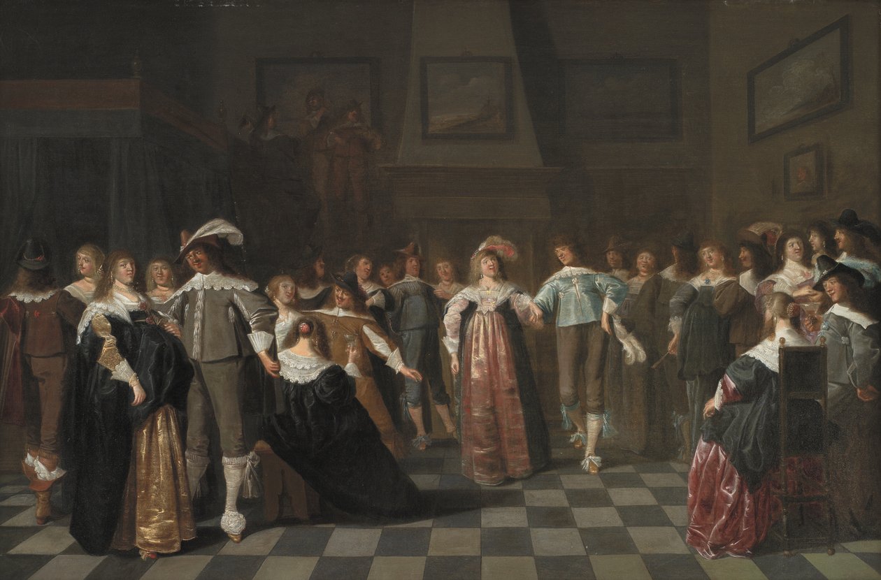 Een bal door Dirck Hals