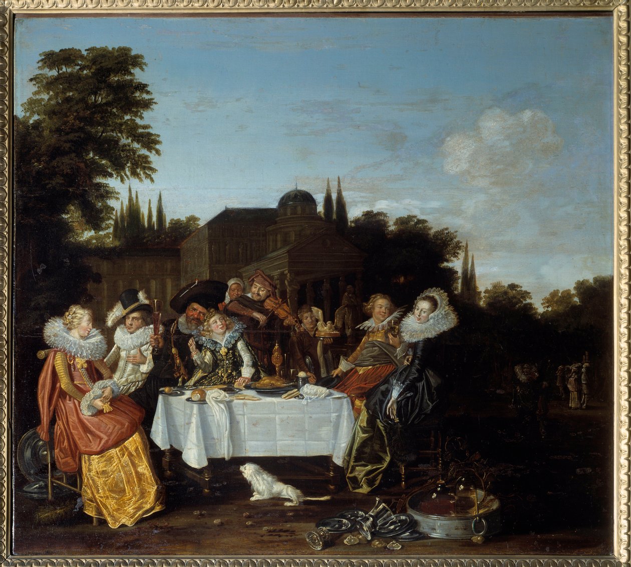 Landelijk feest door Dirck Hals