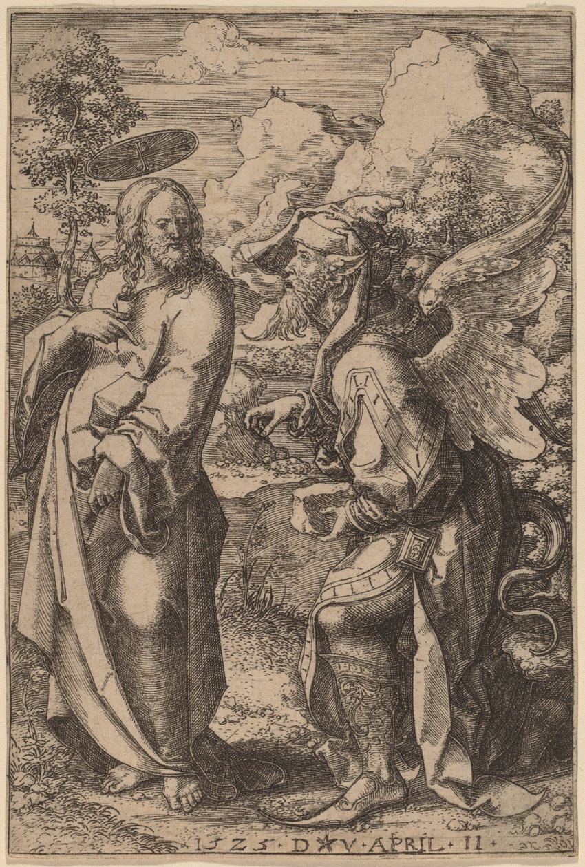 De Verzoeking van Christus door Dirk Jacobsz Vellert