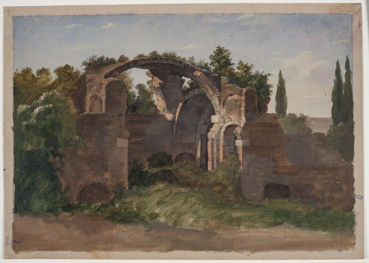 Ruïnes. Thermen van Caracalla in Rome? door Ditlev Blunck