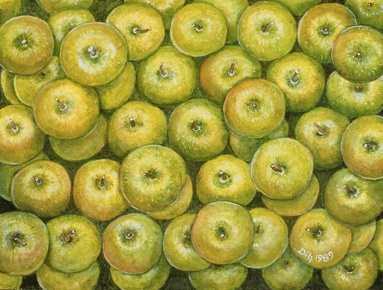 Groene Appel Spreiding door Ditz