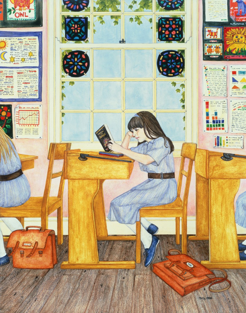 School, 1986 door Ditz