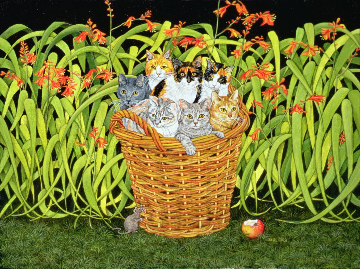 De Montbretia-muis door Ditz Ditz