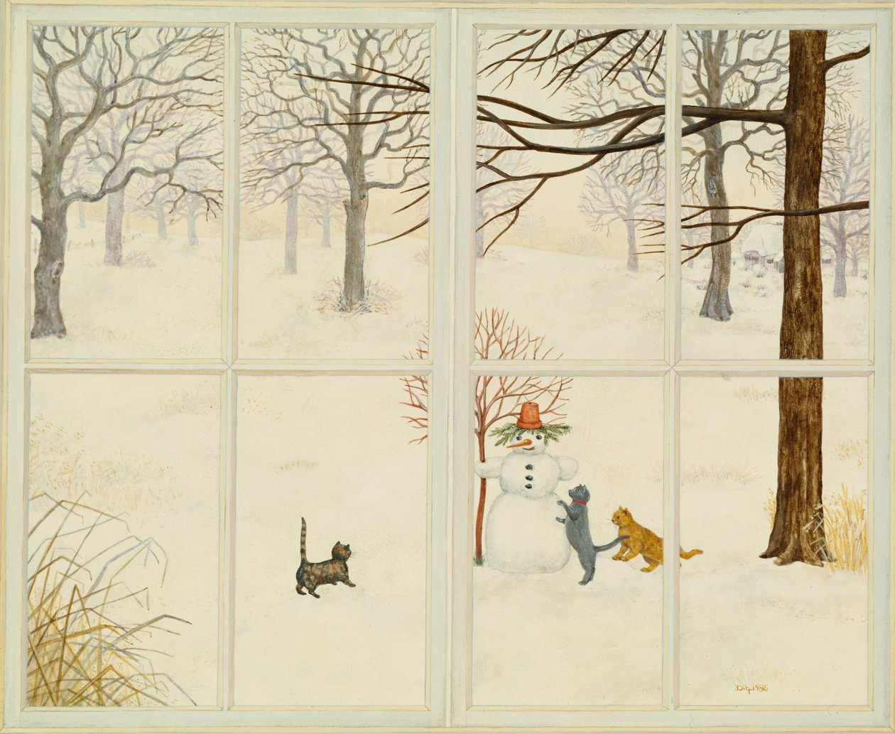 De sneeuwkatten door Ditz