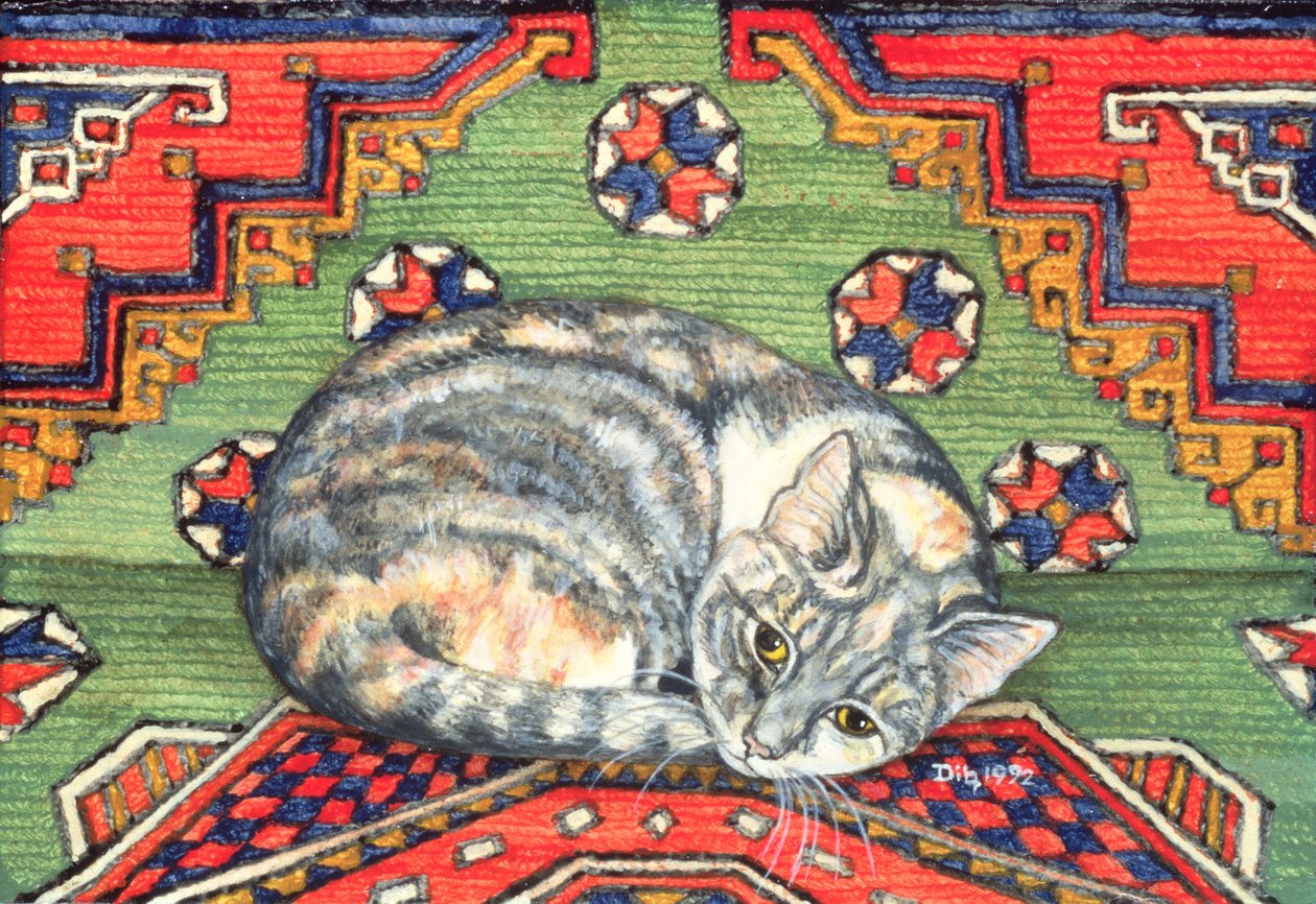 Derde tapijt-kat-lap door Ditz