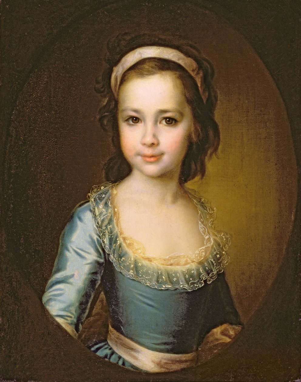 Portret van Gravin Anna Artemyevna Vorontsova (1777-1836) 1780s door Dmitri Grigorievich Levitsky