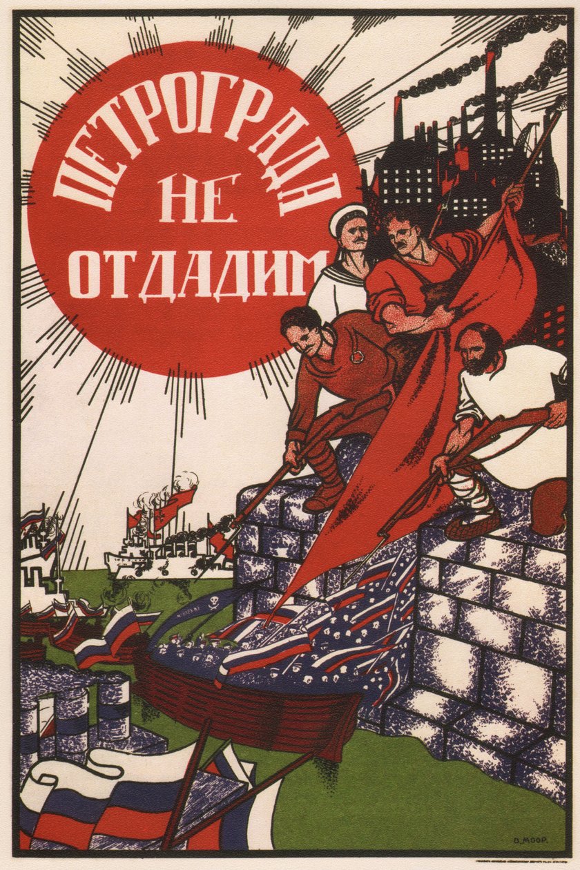 Petrograd zal niet worden overgegeven door Dmitriy Stakhievich Moor