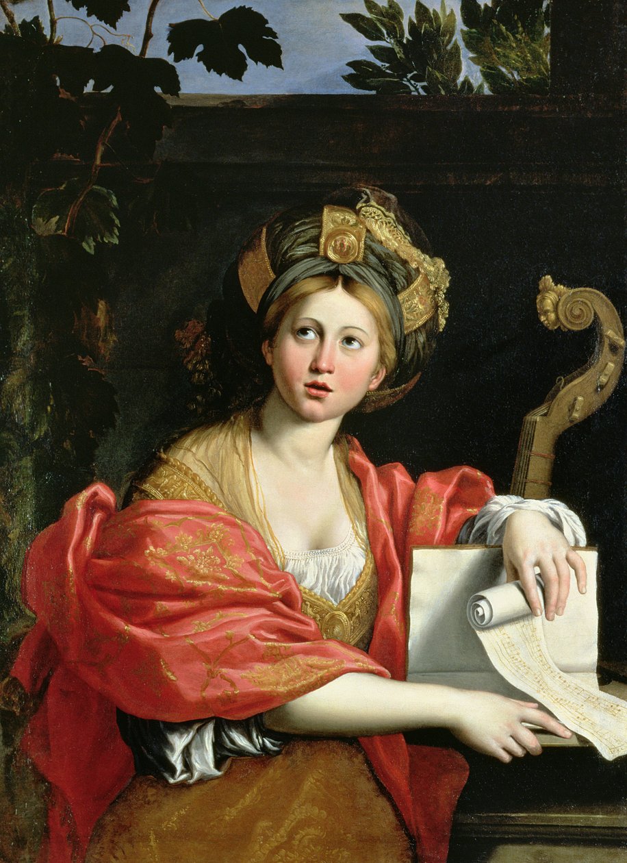 De Cumeense Sibylle door Domenichino