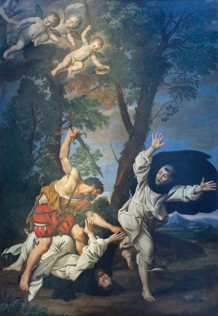 Martelaarschap van Sint Petrus van Verona door Domenichino (1581 1641)