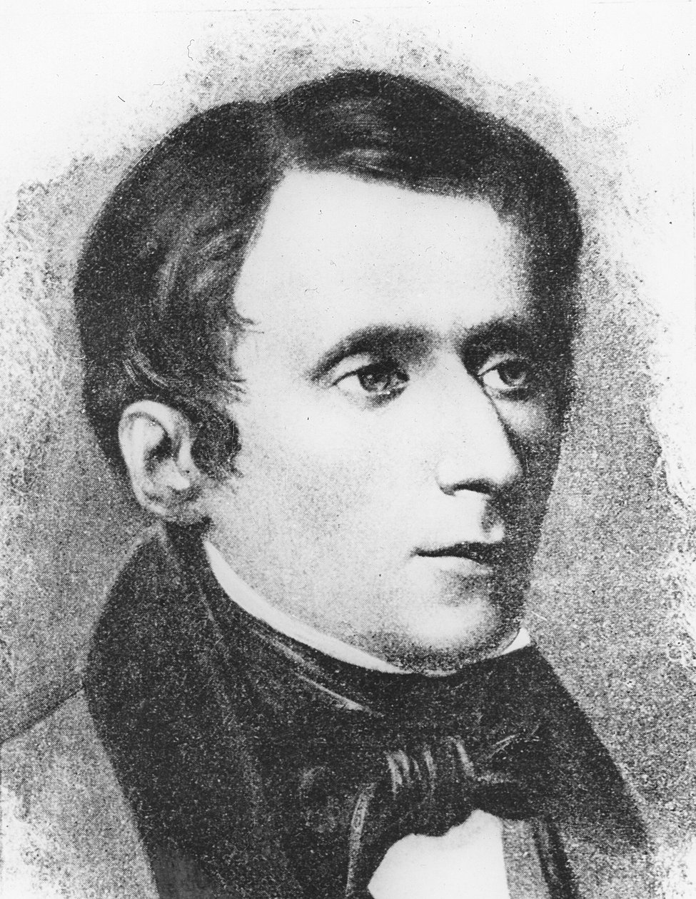 Portret van Giacomo Leopardi door Domenico Morelli