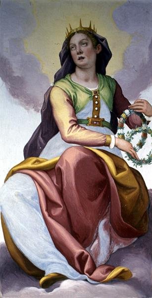 De Allegorie van Trouw door Domenico Cresti Passignano