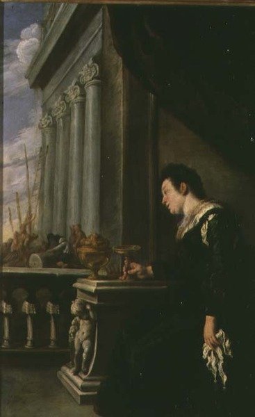 Artemisia door Domenico Fetti or Feti