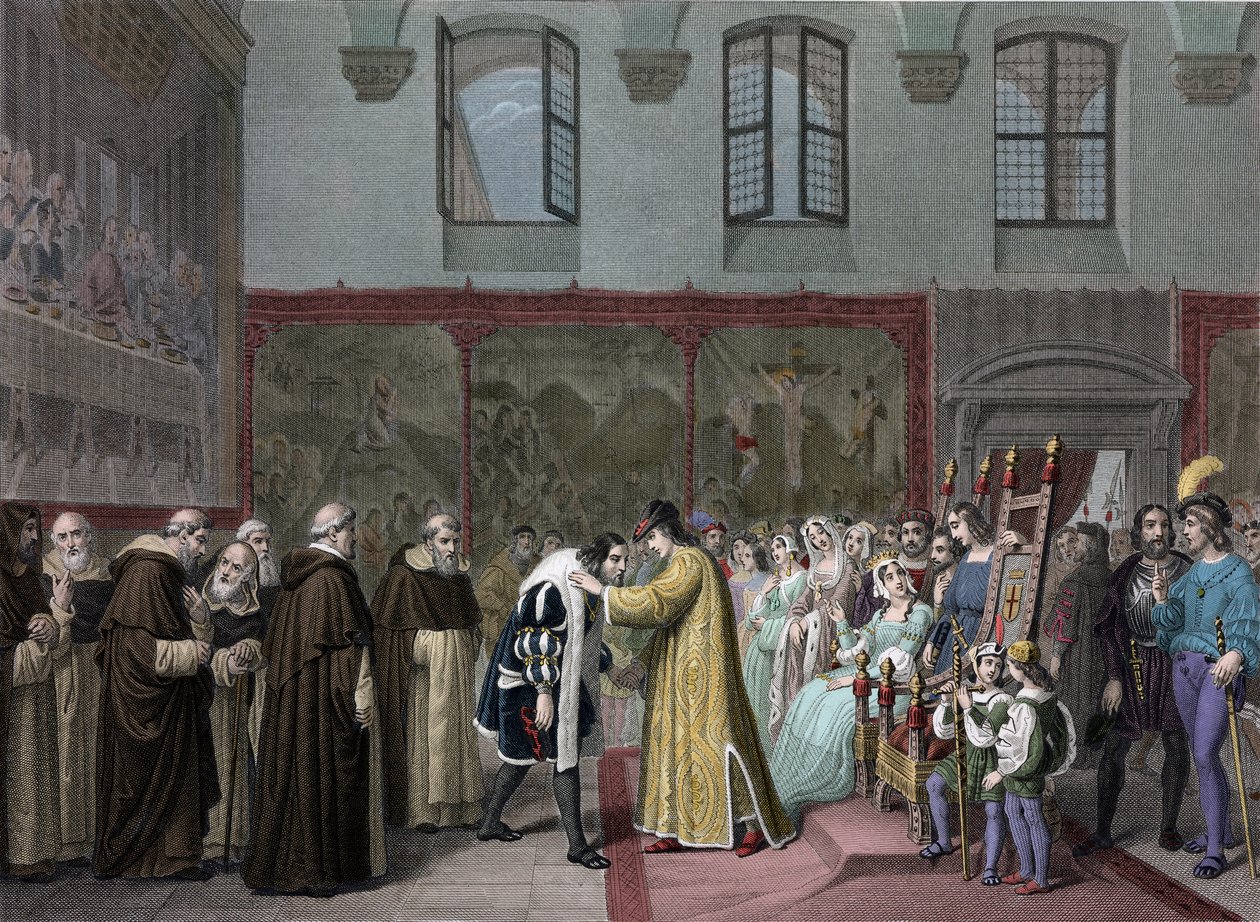 Ludovico il Moro door Domenico Gandini